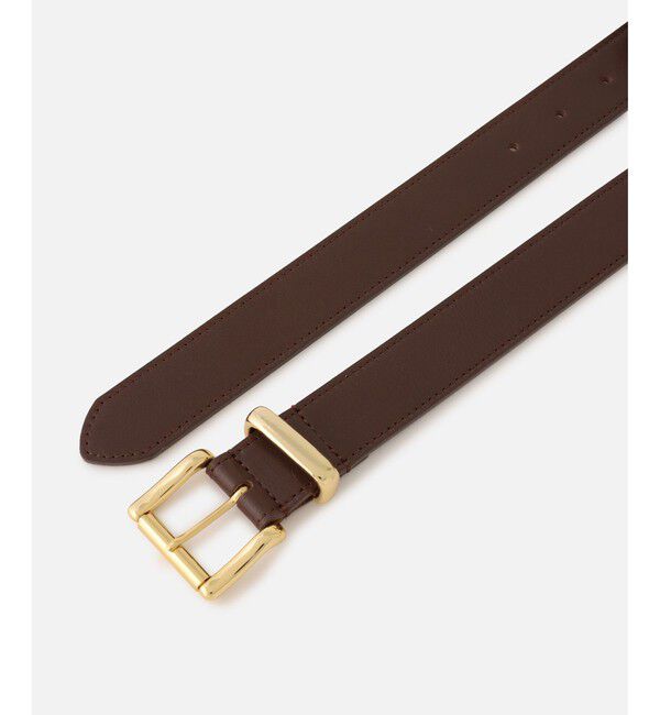 allureville「◇ローラーバックルレザーベルト」|ベルト|