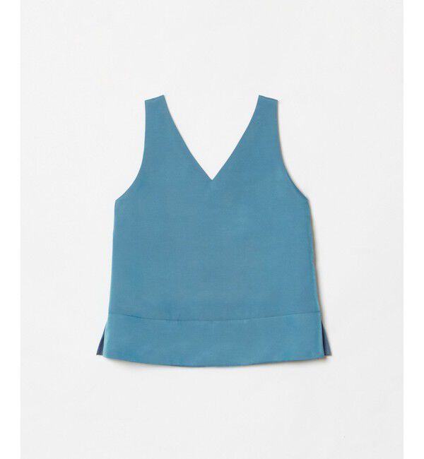 allureville「シルキーツイルタンクキャミソール」|シャツ・ブラウス|