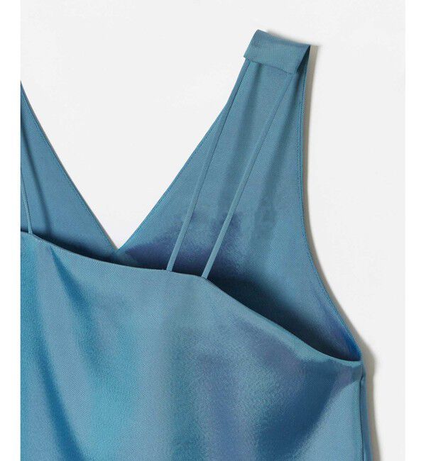 allureville「シルキーツイルタンクキャミソール」|シャツ・ブラウス|