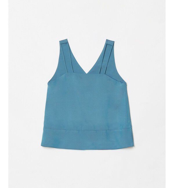 allureville「シルキーツイルタンクキャミソール」|シャツ・ブラウス|