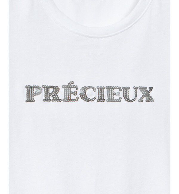 allureville「スパンコールロゴTEE」|Tシャツ・カットソー|