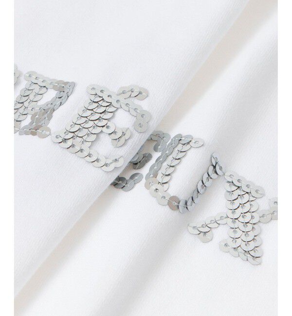 allureville「スパンコールロゴTEE」|Tシャツ・カットソー|