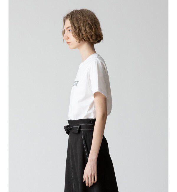 allureville「スパンコールロゴTEE」|Tシャツ・カットソー|