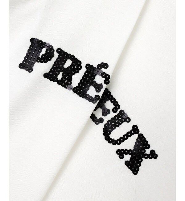 allureville「スパンコールロゴTEE」|Tシャツ・カットソー|