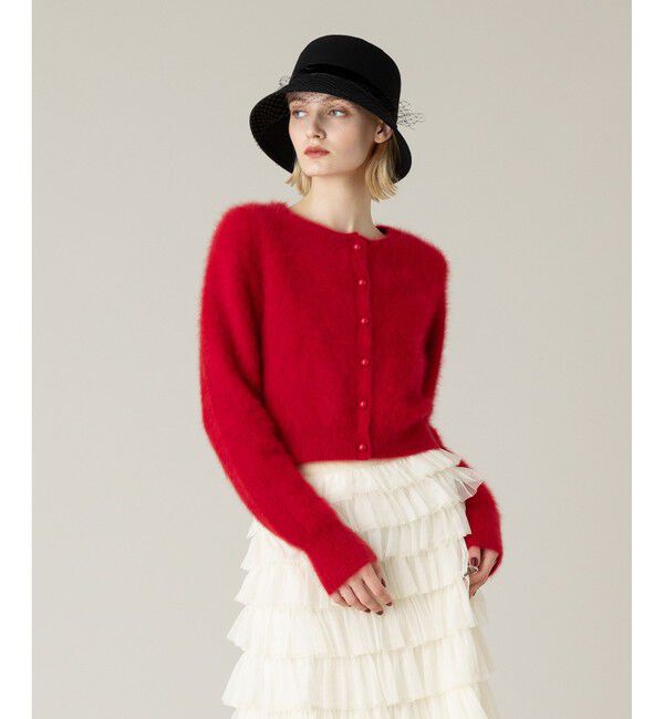 LOULOU WILLOUGHBY「【LOULOU WILLOUGHBY】クルーカーディガン」|カーディガン|