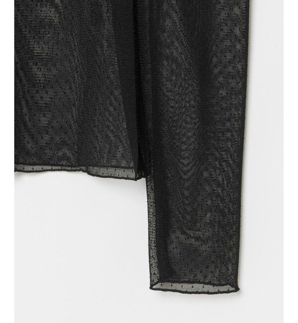 LOULOU WILLOUGHBY「【LOULOU WILLOUGHBY】ドットチュールジコスリーブプルオーバー」|Tシャツ・カットソー|