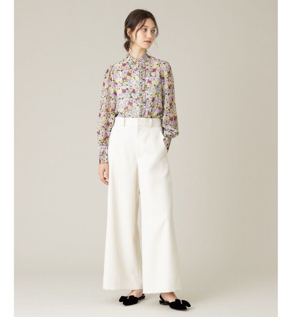 LOULOU WILLOUGHBY「【LOULOU WILLOUGHBY】カルゼワイドパンツ」|チノ|