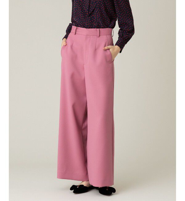 LOULOU WILLOUGHBY「【LOULOU WILLOUGHBY】カルゼワイドパンツ」|チノ|