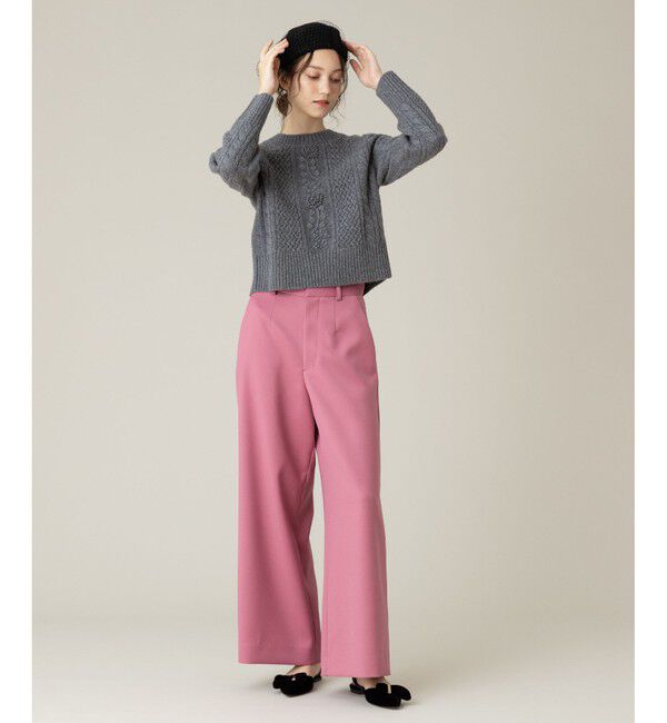 LOULOU WILLOUGHBY「【LOULOU WILLOUGHBY】カルゼワイドパンツ」|チノ|