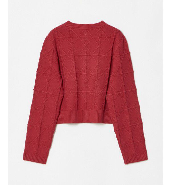 LOULOU WILLOUGHBY「【LOULOU WILLOUGHBY】バードゲージカーディガン」|カーディガン|