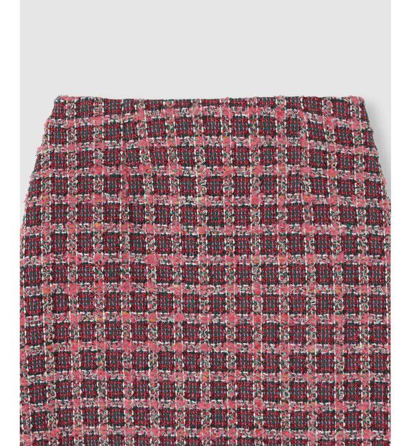 LOULOU WILLOUGHBY「【LOULOU WILLOUGHBY】TOURNIERツイードミニスカート」|スカート|