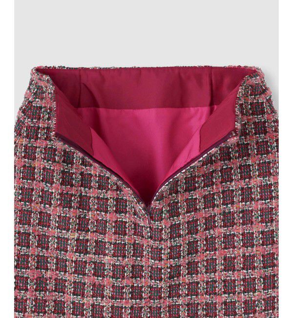 LOULOU WILLOUGHBY「【LOULOU WILLOUGHBY】TOURNIERツイードミニスカート」|スカート|