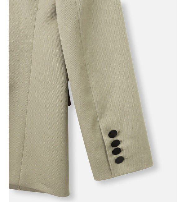 allureville「◇ウールギャバダブルジャケット」|テーラードジャケット|