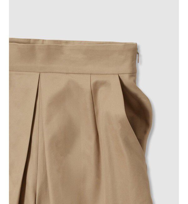 LOULOU WILLOUGHBY「【LOULOU WILLOUGHBY】ギャバタックワイドパンツ」|チノ|