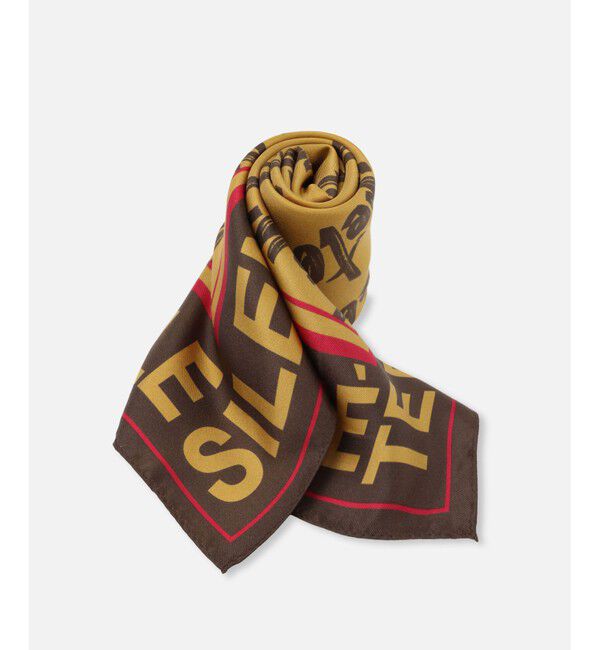 allureville「フォントロゴスカーフ」|バンダナ・スカーフ|