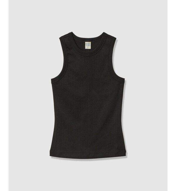 allureville「ＦＬＯＲＥ　ＦＬＯＲＥ　ＨＡＮＮＡＨ　ＴＡＮＫ」|Tシャツ・カットソー|ブラック