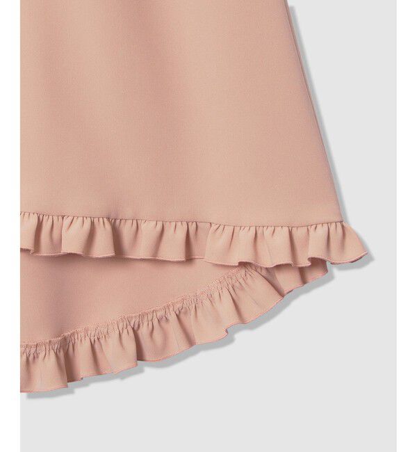 LOULOU WILLOUGHBY「【LOULOU WILLOUGHBY】パールネックレス付きフリルブラウス」|シャツ・ブラウス|