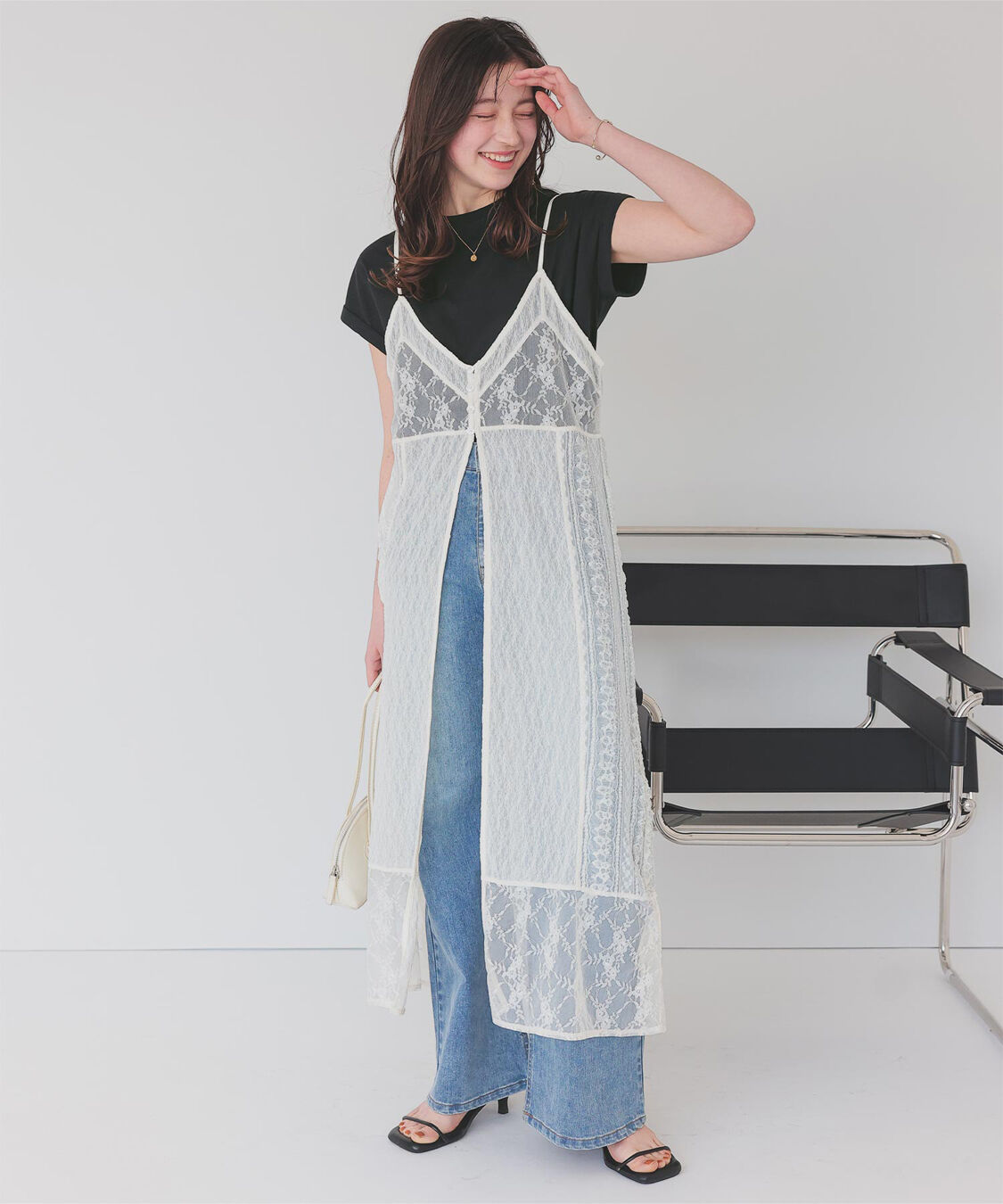 titivate「汗染み防止ダブルカフスTシャツ」|Tシャツ・カットソー|