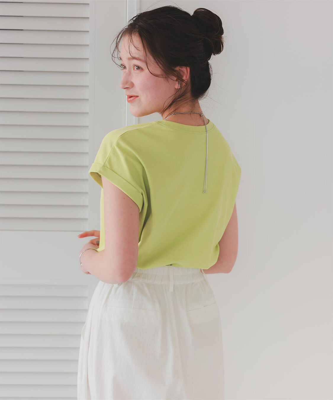 titivate「汗染み防止ダブルカフスTシャツ」|Tシャツ・カットソー|