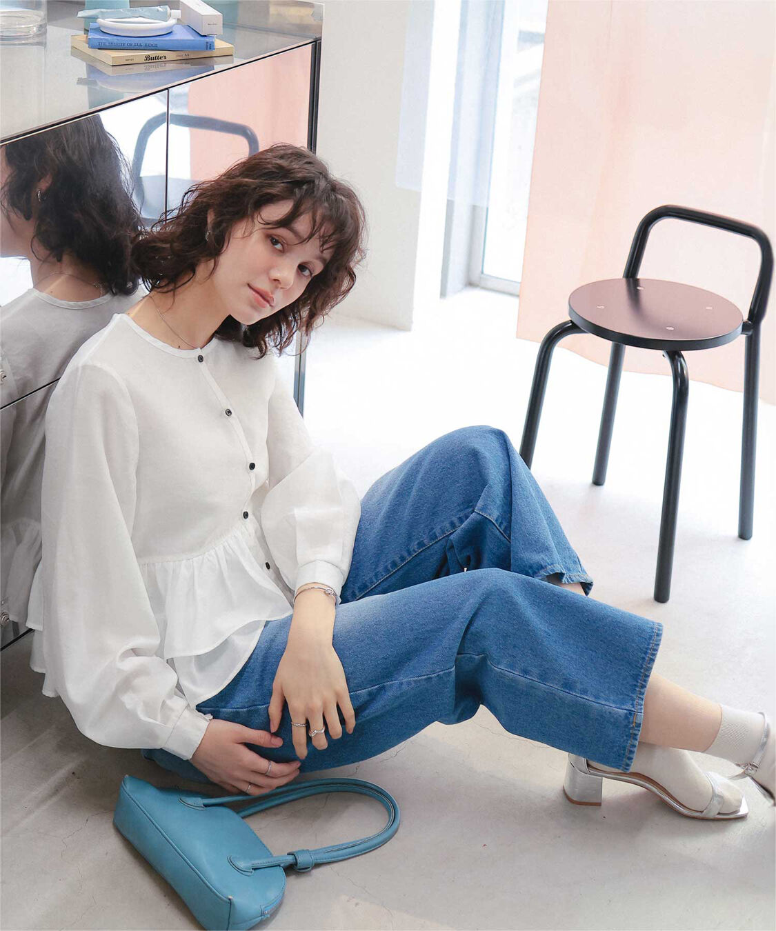 titivate「ペプラムショートブラウス」|シャツ・ブラウス|