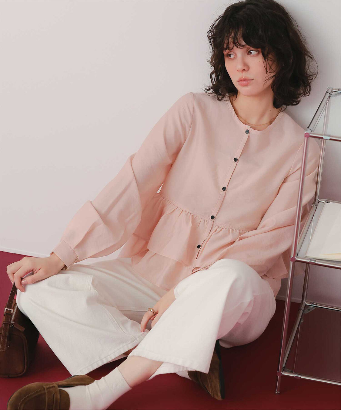 titivate「ペプラムショートブラウス」|シャツ・ブラウス|