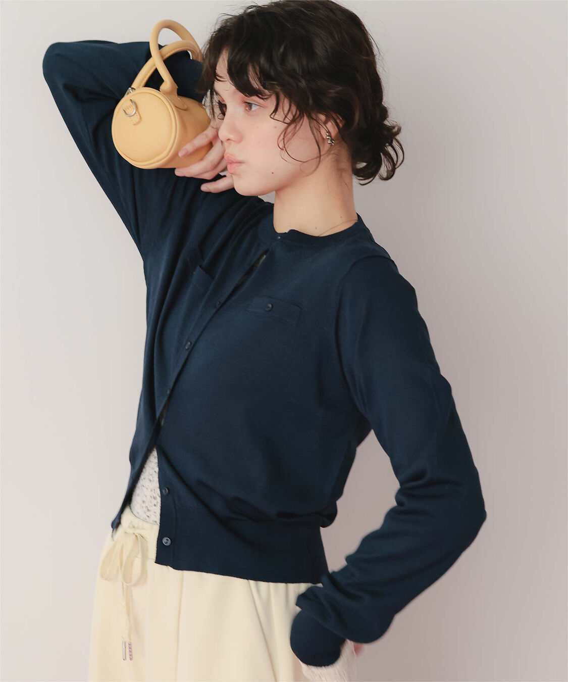 titivate「UVケアコンパクトニットカーディガン」|ニット・セーター|