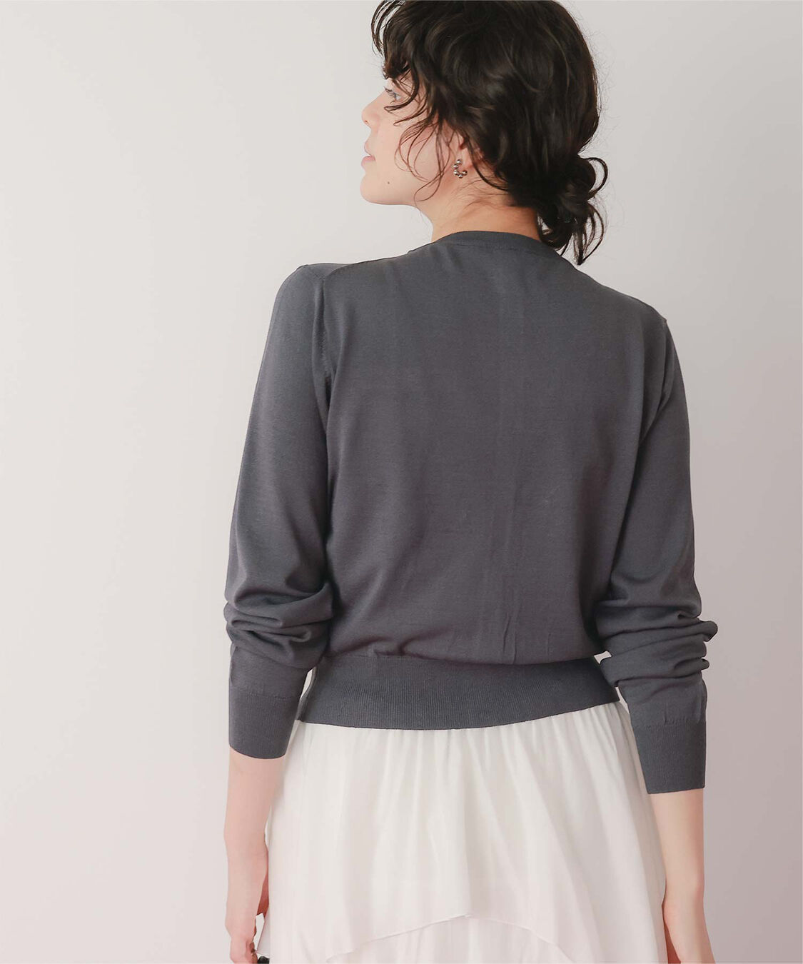 titivate「UVケアコンパクトニットカーディガン」|ニット・セーター|