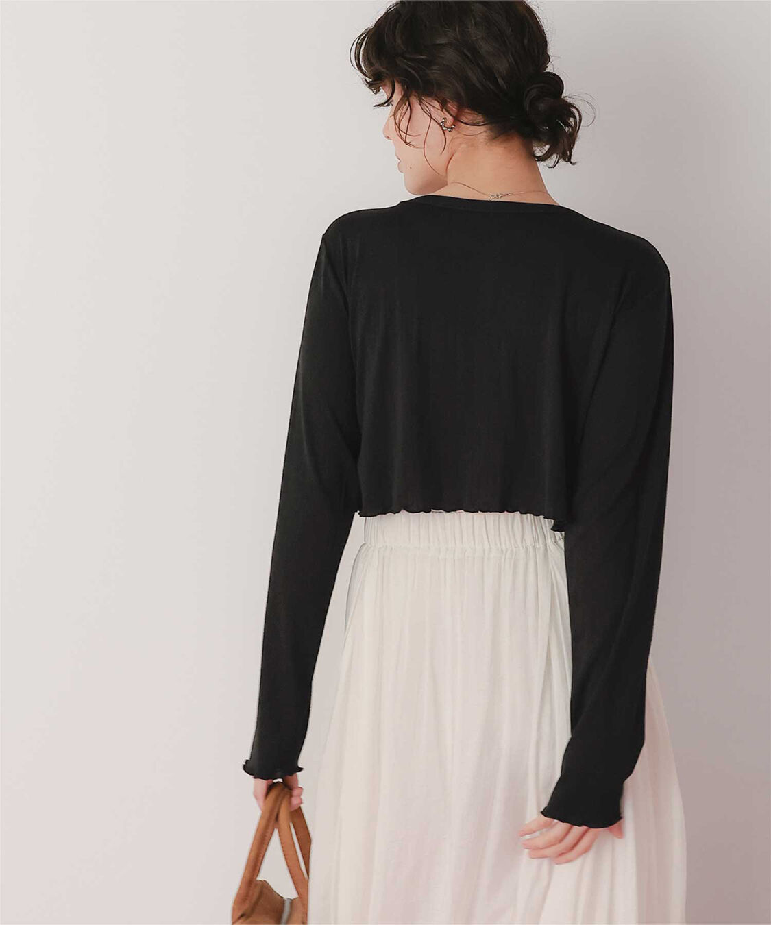 titivate「コンパクトヘンリーネックロングスリーブトップス」|Tシャツ・カットソー|