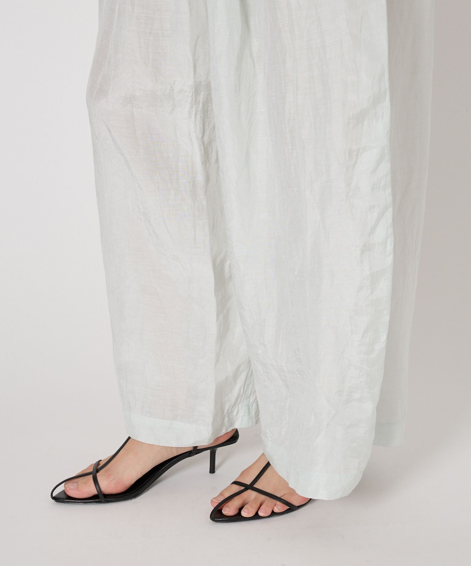 BABYLONE「インドシアーリネンタックパンツ」|その他|