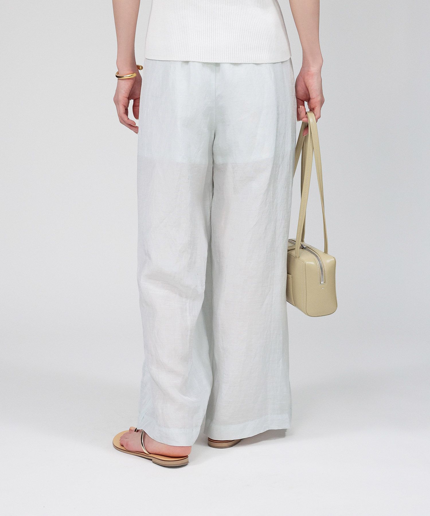 BABYLONE「インドシアーリネンタックパンツ」|その他|