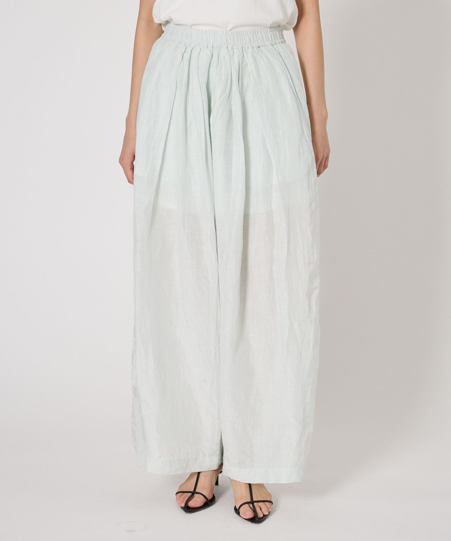 BABYLONE「インドシアーリネンタックパンツ」|その他|