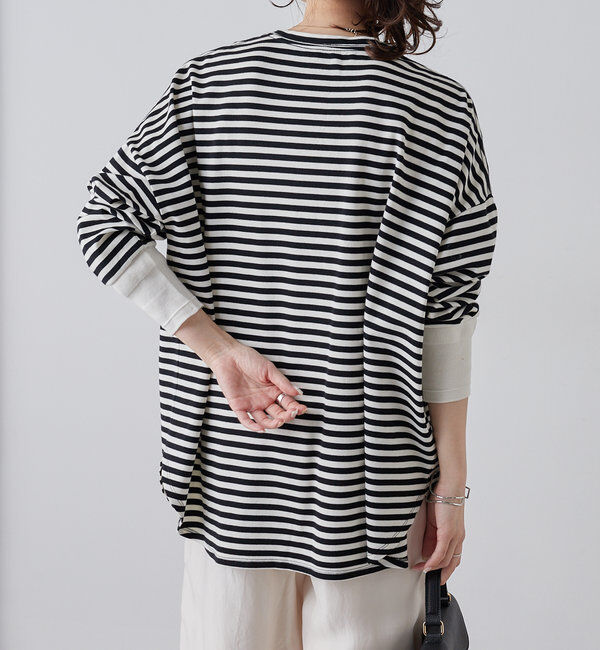  「【大人気リバイバル】万能レイヤードカットソー」|プルオーバー|