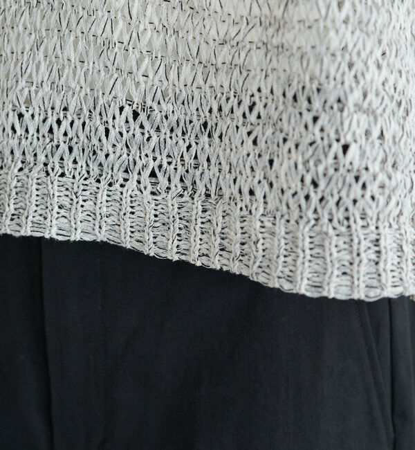  「ミックステープヤーンビスチェ」|ニット・セーター|