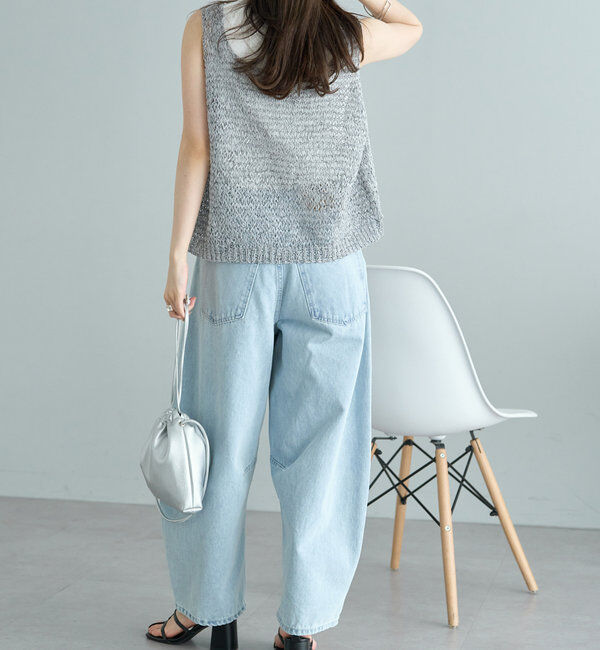  「ミックステープヤーンビスチェ」|ニット・セーター|