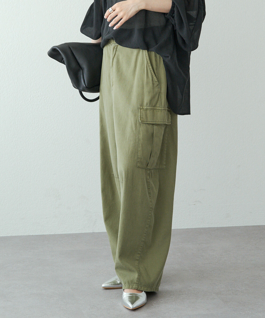  「カーブシルエットカーゴパンツ」|その他|