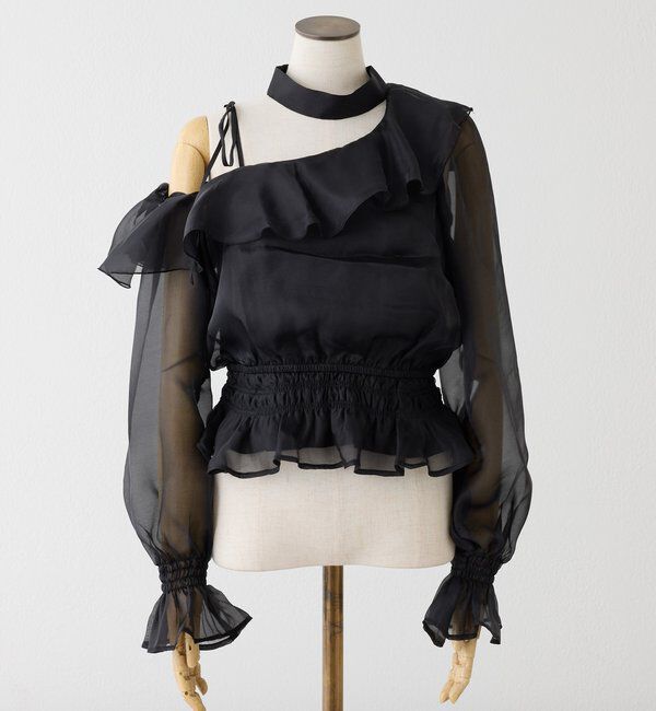  「2WAYワンショルブラウス」|シャツ・ブラウス|