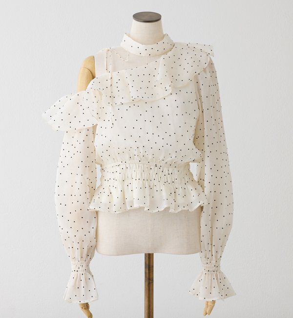  「2WAYワンショルブラウス」|シャツ・ブラウス|