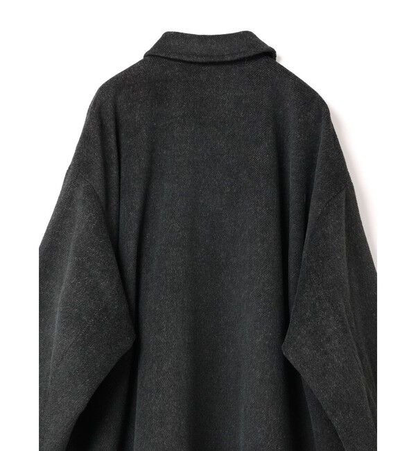 mizuiro ind「mizuiro ind ウールブレンドワイドコート」|その他|