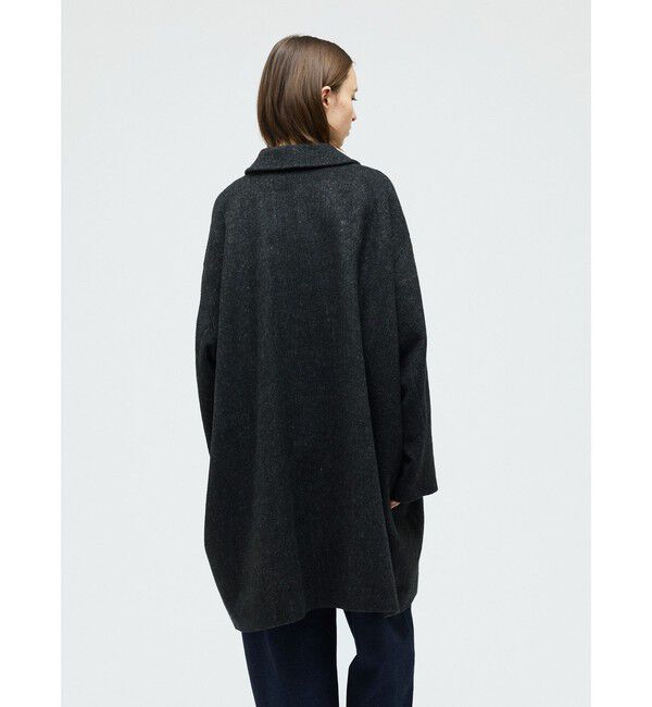 mizuiro ind「mizuiro ind ウールブレンドワイドコート」|その他|