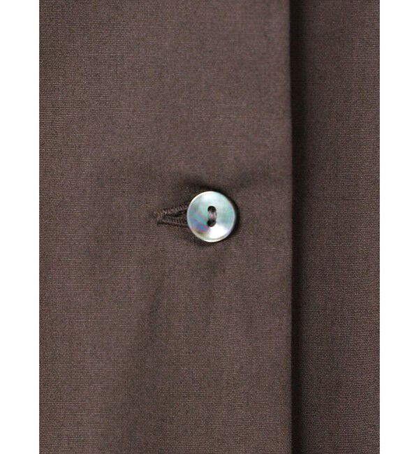 mizuiro ind「mizuiro ind ロングタイカラーシャツ」|シャツ・ブラウス|