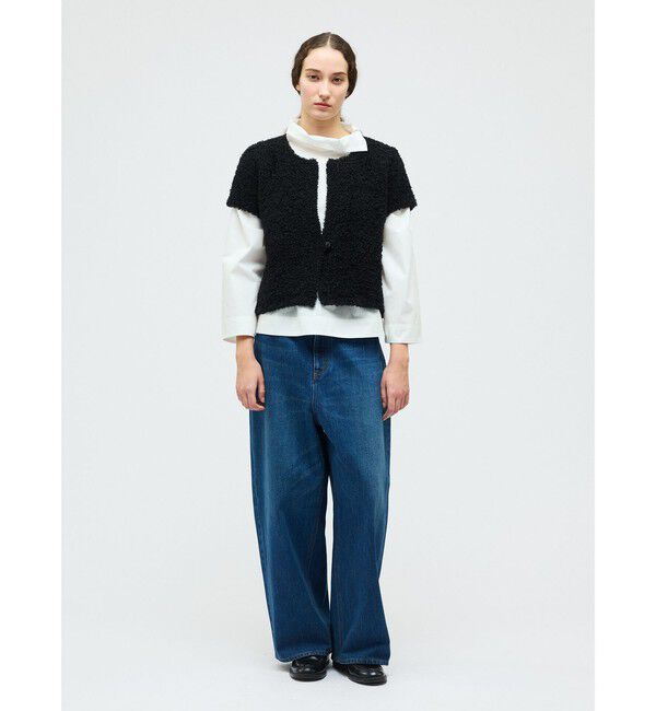 mizuiro ind「mizuiro ind ハイネックシャツ」|シャツ・ブラウス|