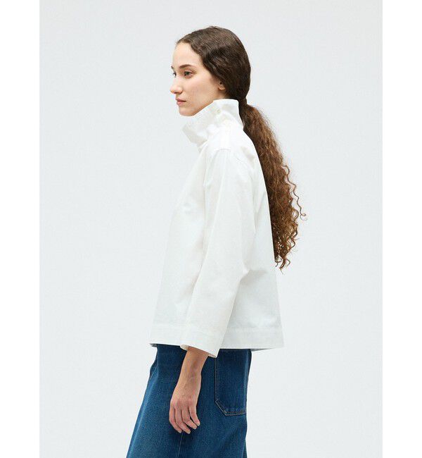 mizuiro ind「mizuiro ind ハイネックシャツ」|シャツ・ブラウス|