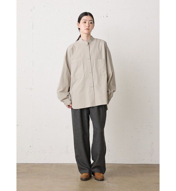 MidiUmi「MidiUmi ワイドスラックスパンツ」|その他|グレー