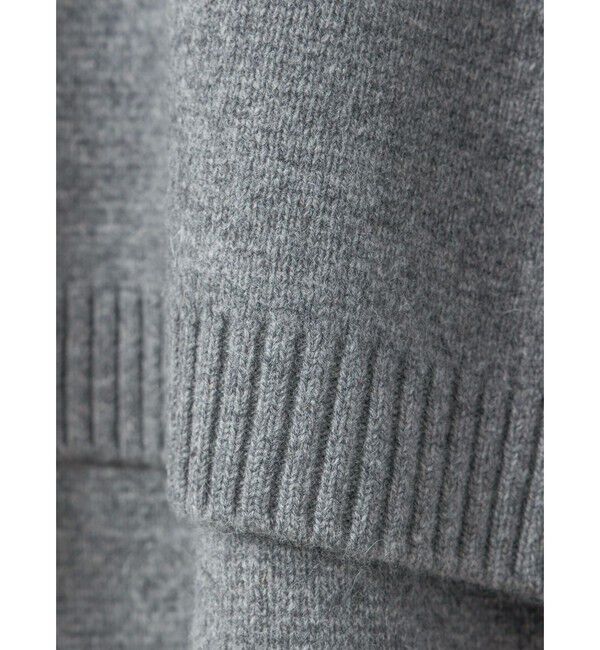 mizuiro ind「mizuiro ind スキッパーニットベスト」|ベスト・ジレ|