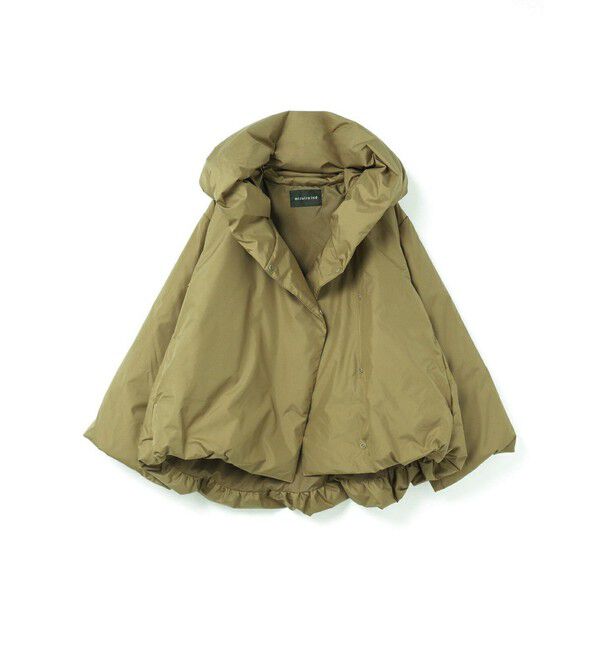 mizuiro ind「mizuiro ind フード付きショートダウンジャケット」|その他|