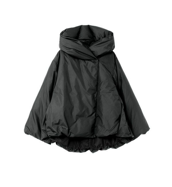 mizuiro ind「mizuiro ind フード付きショートダウンジャケット」|その他|