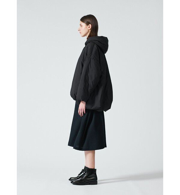 mizuiro ind「mizuiro ind フード付きショートダウンジャケット」|その他|