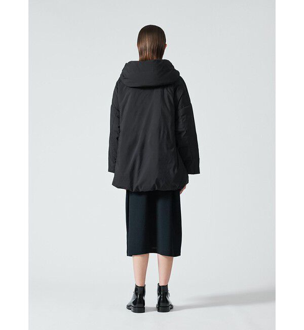 mizuiro ind「mizuiro ind フード付きショートダウンジャケット」|その他|