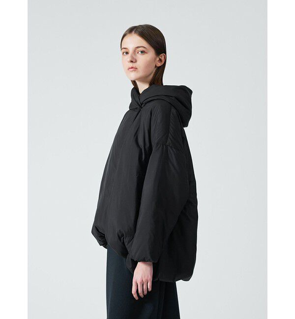 mizuiro ind「mizuiro ind フード付きショートダウンジャケット」|その他|