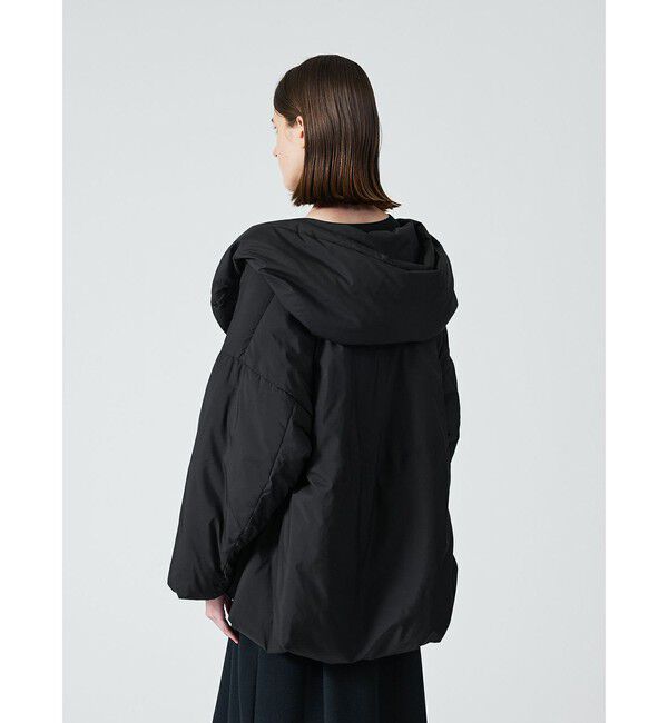 mizuiro ind「mizuiro ind フード付きショートダウンジャケット」|その他|